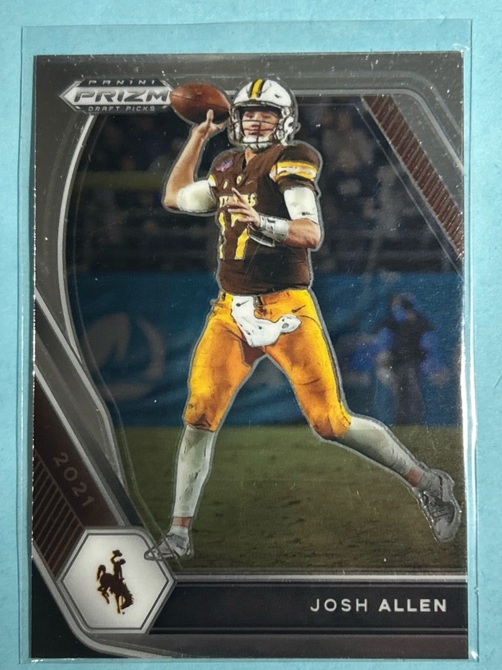 2018 Panini Prizm Draft Picks Josh Allen Wyoming Cowboys Football RC #4